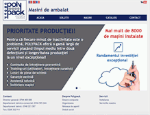 Tablet Screenshot of polypack.ro